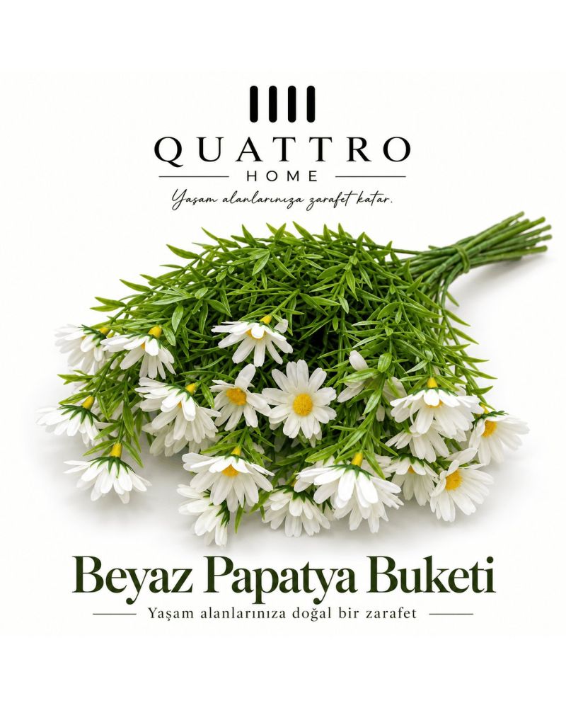 Papatya Buketi-PAKET İÇERİSİNDE 2 DAL BULUNMAKTADIR  ( 2 paket )