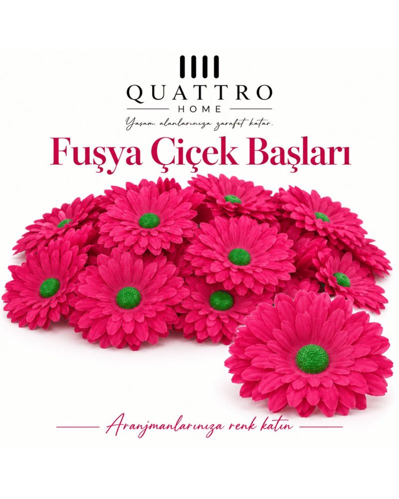 Gerbera Çiçek Dekorasyonu - 75 Adet