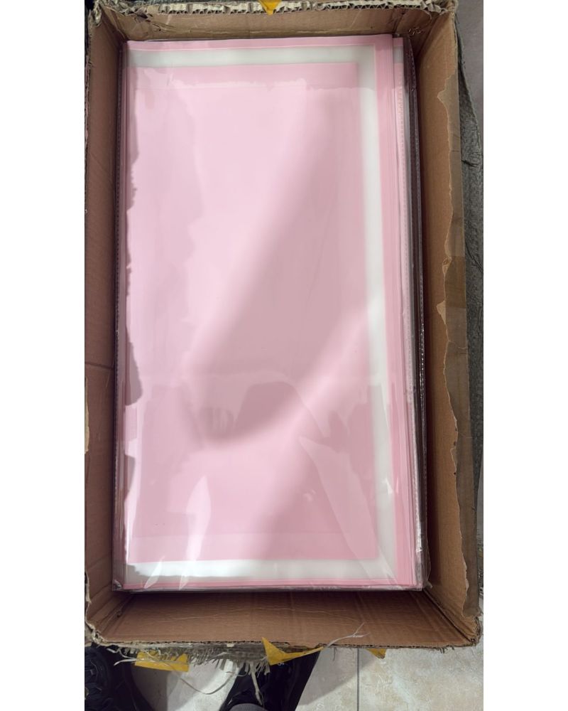 Pembe Ambalaj Kağıdı 20 Adet