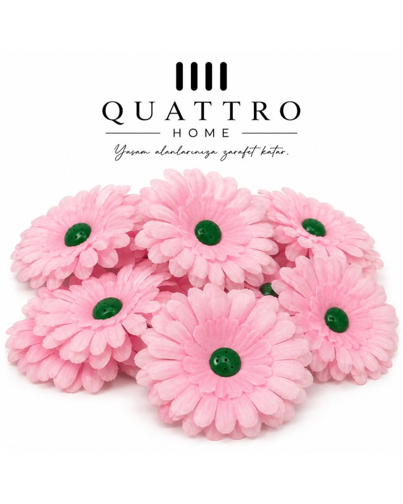 Açık Pembe Gerbera Çiçek Figürlü Dekoratif Ürün-75 adet ürün bulunmaktadır