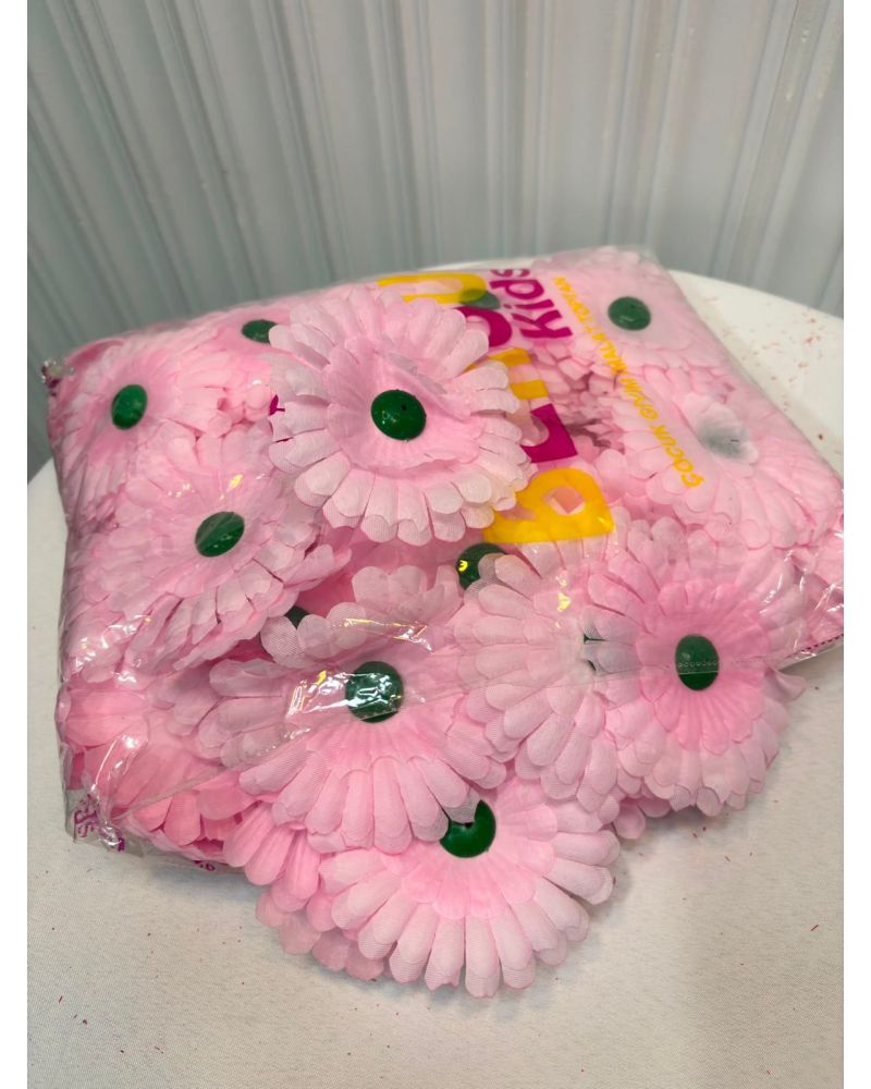 Açık Pembe Gerbera Çiçek Figürlü Dekoratif Ürün