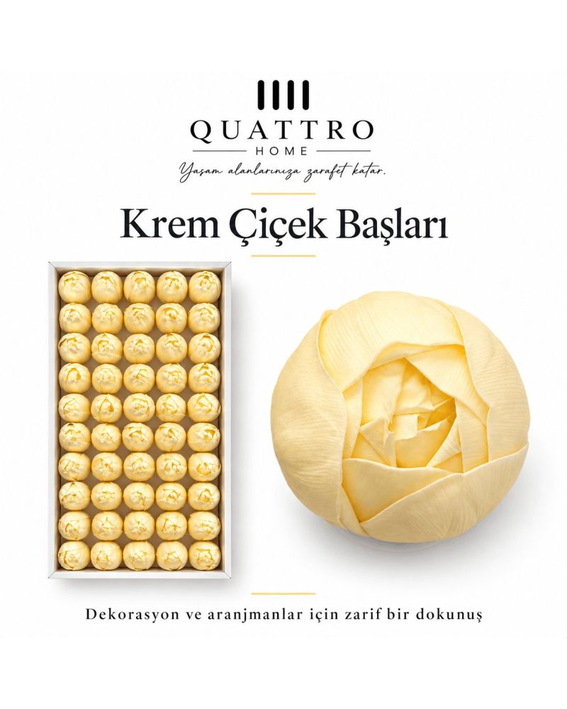 Açık Sarı -mor-Mürdüm Siyah Çap: 4,5 cm : Kafa gül-Islak dokulu - Koku: Hafif ve hoş gül kokusu   * 1 kutuda 50 adet kafa gül bulunmaktadır