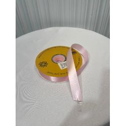 Pembe Saten Kurdele 100 Metre 2.5 cm Genişlik