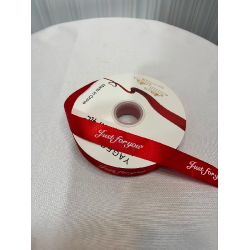 Kırmızı Kurdele 100 Metre 2.5 cm Genişlik