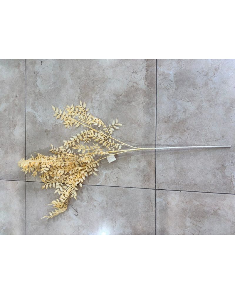 Açık Pembe Pastel Dal, 85 cm, 7 Dallı Yapay Koçanlı Dal
