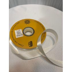 Bej Renkli Saten Kurdele 100 Metre 2.5 cm Genişlik