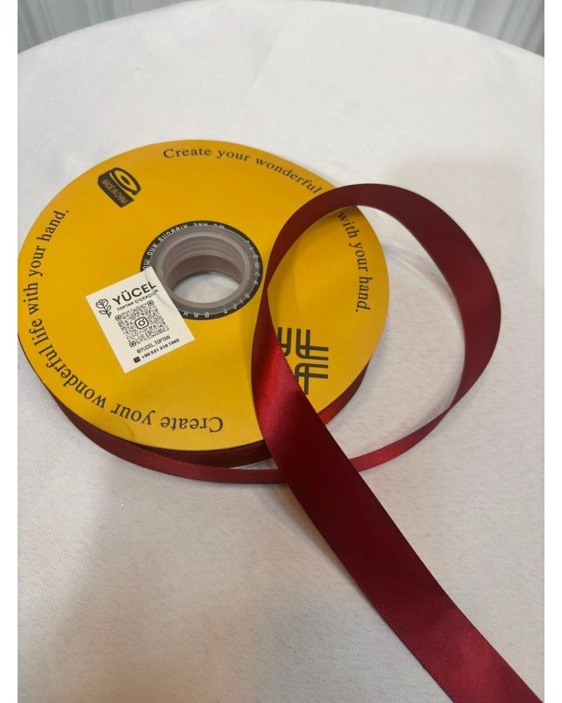 Saks Mavi Kurdele 100 Metre 2.5 cm Genişlik