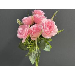10lu Açık Pembe Bezgül Buket