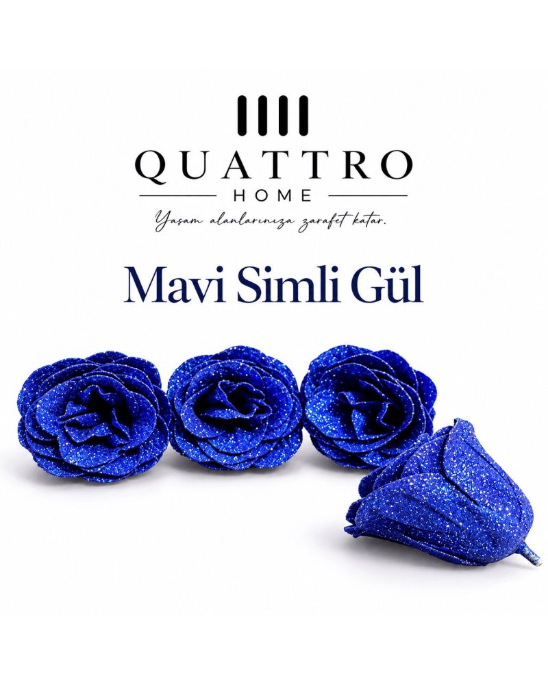 Saks Mavi Simli Sabun Gül