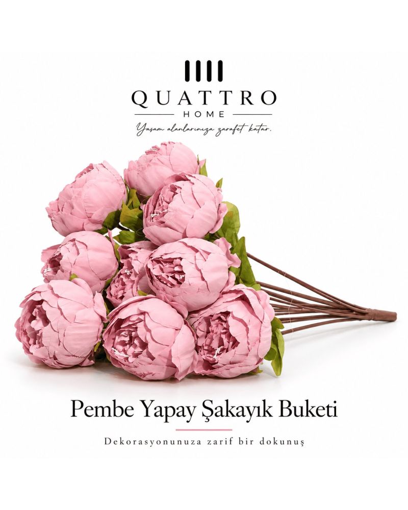 9 lu Lila Şakayık Buketi -46 cm uzunluğunda