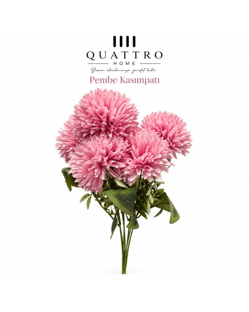 minimalist pembe Kasimpatı Buketi