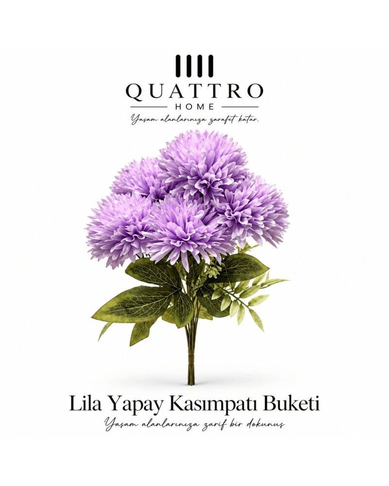 lila Kasimpatı Buketi 7Lİ - ( 2 paket )