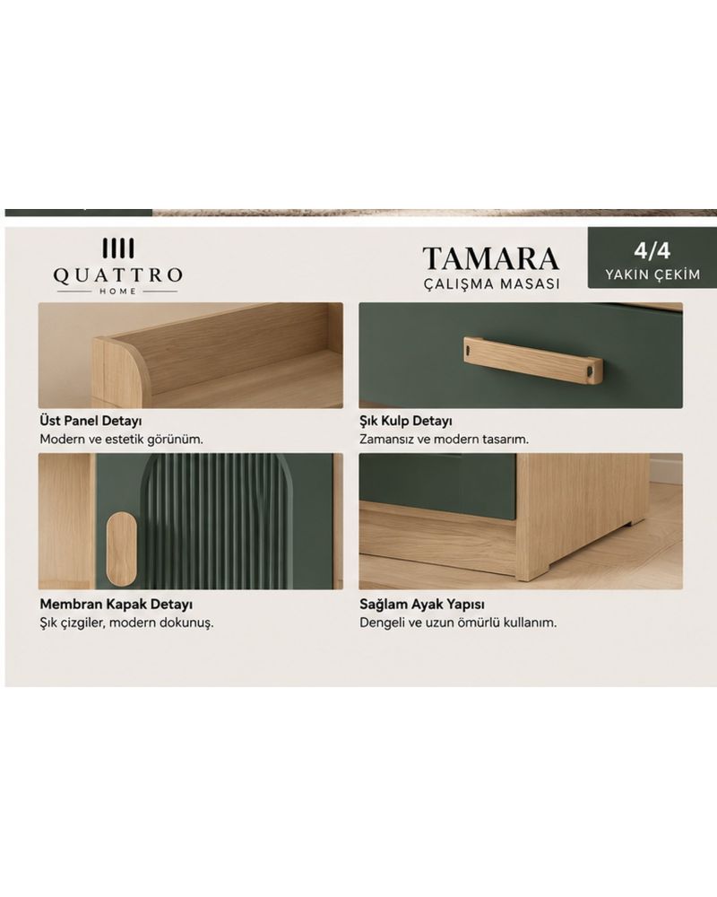 TAMARA ÇALIŞMA MASASI- %100 MDF
