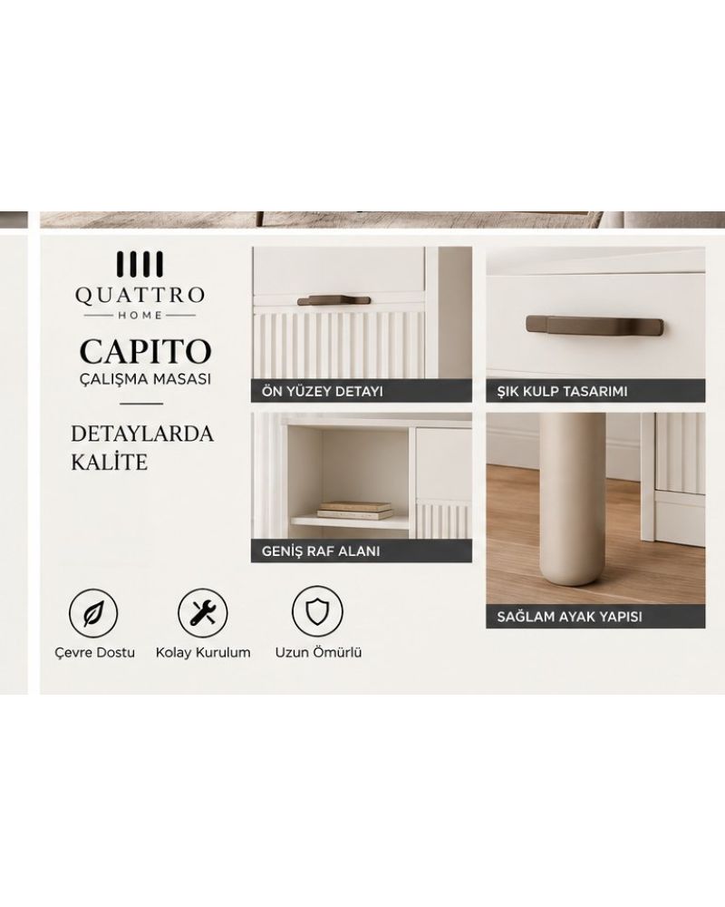 CAPITO ÇALIŞMA MASASI ÜNİTESİ -% 100 MDF