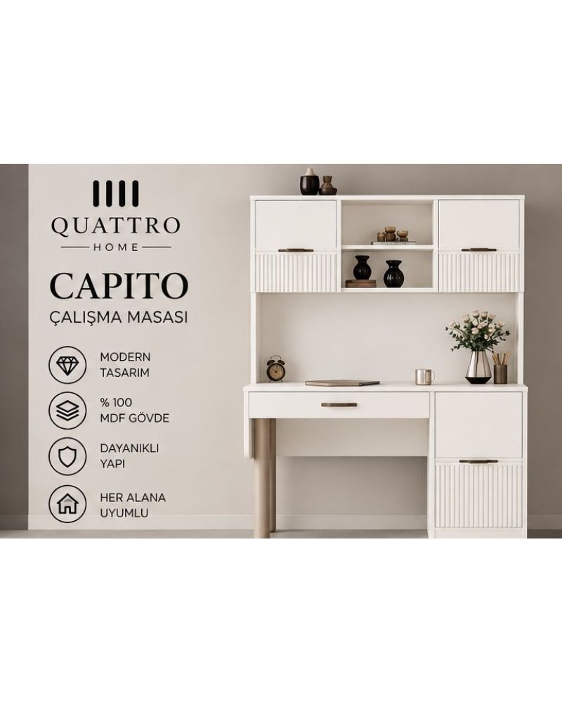 CAPITO ÇALIŞMA MASASI ÜNİTESİ -% 100 MDF