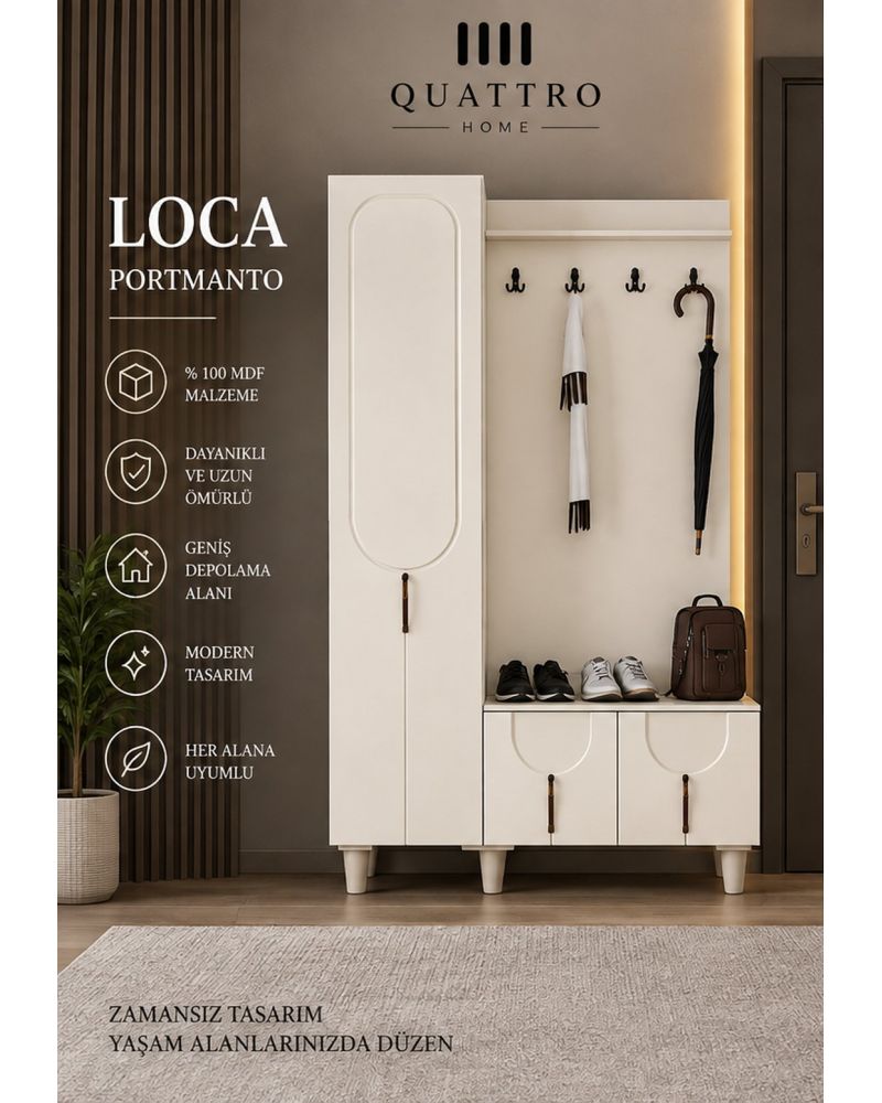 LOCA KAPAKLI PORTMANTO-Genişlik: 120 cm Yükseklik: 208 cm Derinlik: 37 cm-%100 MDF