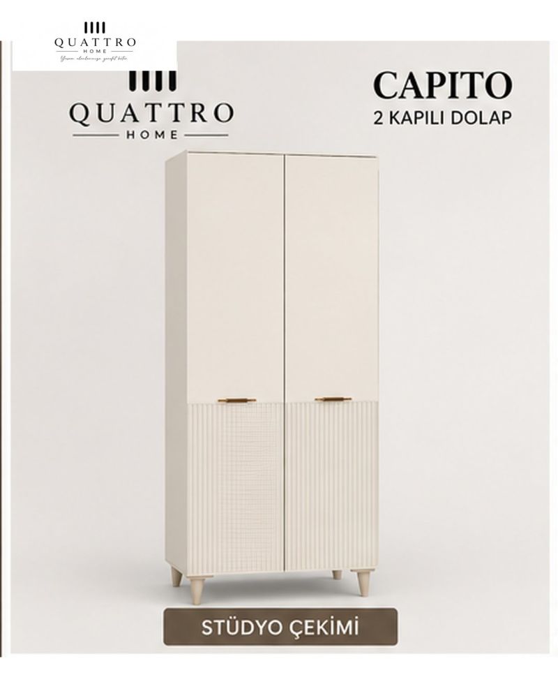 CAPITO 2 Lİ DOLAP-%100 MDF