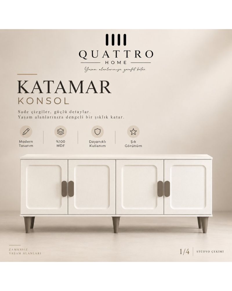 KATAMAR KONSOL -%100 MDF   160 -80-41