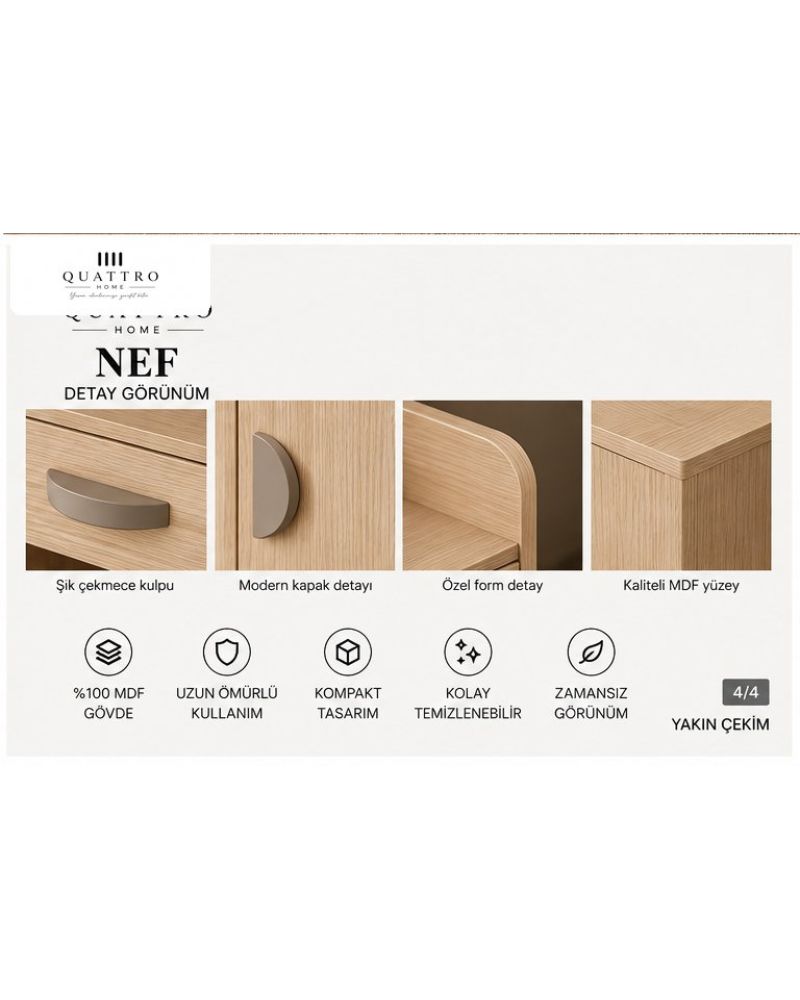 NEF ÇALIŞMA MASASI % 100 MDF-Genişlik: 120 cm Yükseklik: 90 cm Derinlik: 57 cm-%100 MDF