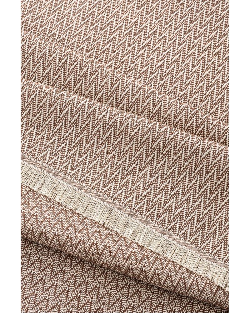 Pera Yatak Örtüsü/Pike - Kahverengi-• Ölçü: 200x230 cm (1268 gr)  • Materyal: %100 Pamuk