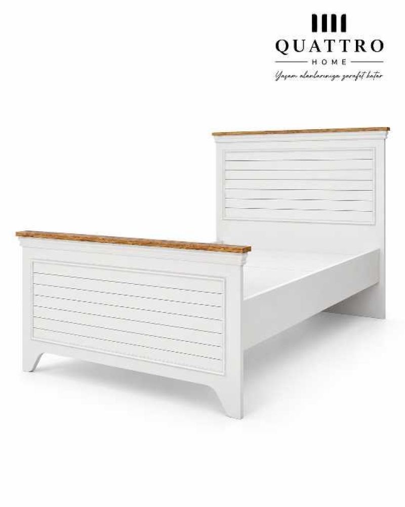 Letto Karyola 120x200- genç odalarında ferahlık ve konforu ön planda tutanlar için ideal bir çözüm sunar.