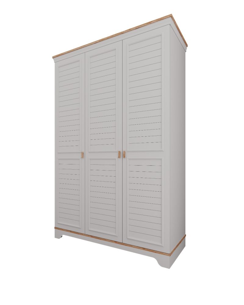 Letto 3 Kapaklı Dolap