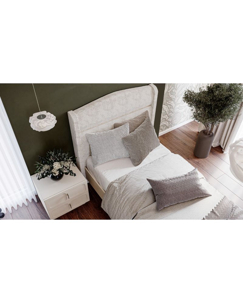 Aura Genç Odası (4 Kapılı Dolap+Karyola 100x200+Komodin+Çalışma Masası ve Üst Ünite+Kitaplık+Şifonyer+ayna )