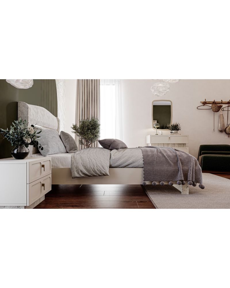 Aura Genç Odası (4 Kapılı Dolap+Karyola 100x200+Komodin+Çalışma Masası ve Üst Ünite+Kitaplık+Şifonyer+ayna )