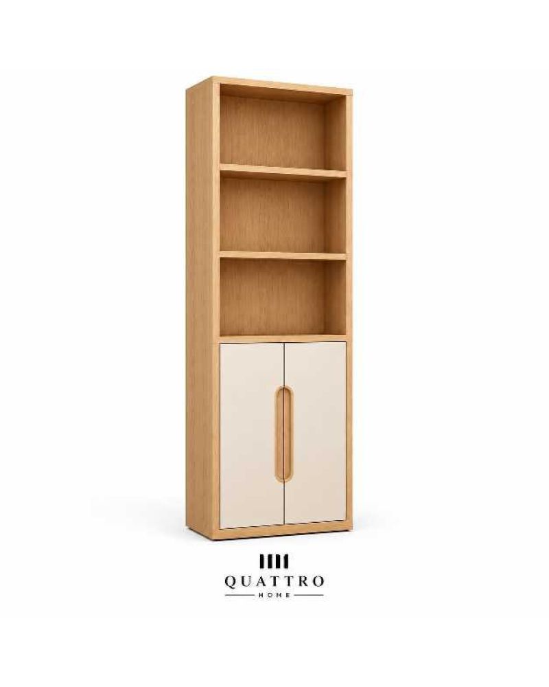 Vega Kitaplık- genç odalarında düzeni artırmak ve yaşam alanını daha kullanışlı hale getirmek için tasarlanmış modern bir kitaplık modelidir