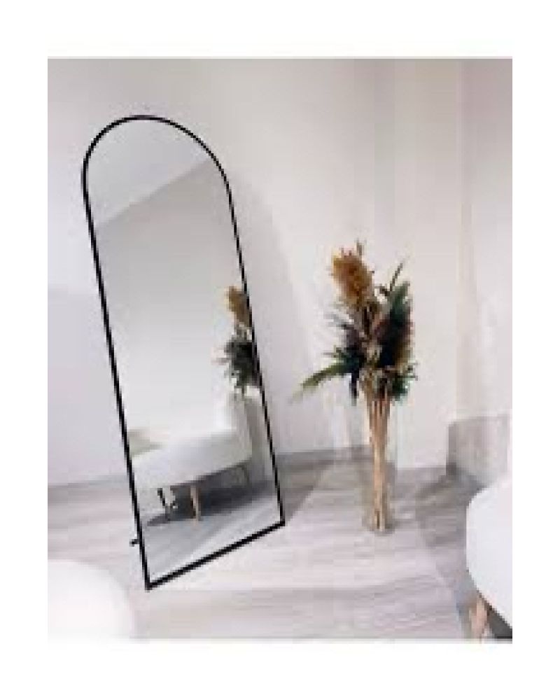 Metal Çerçeveli Oval Boy Aynası