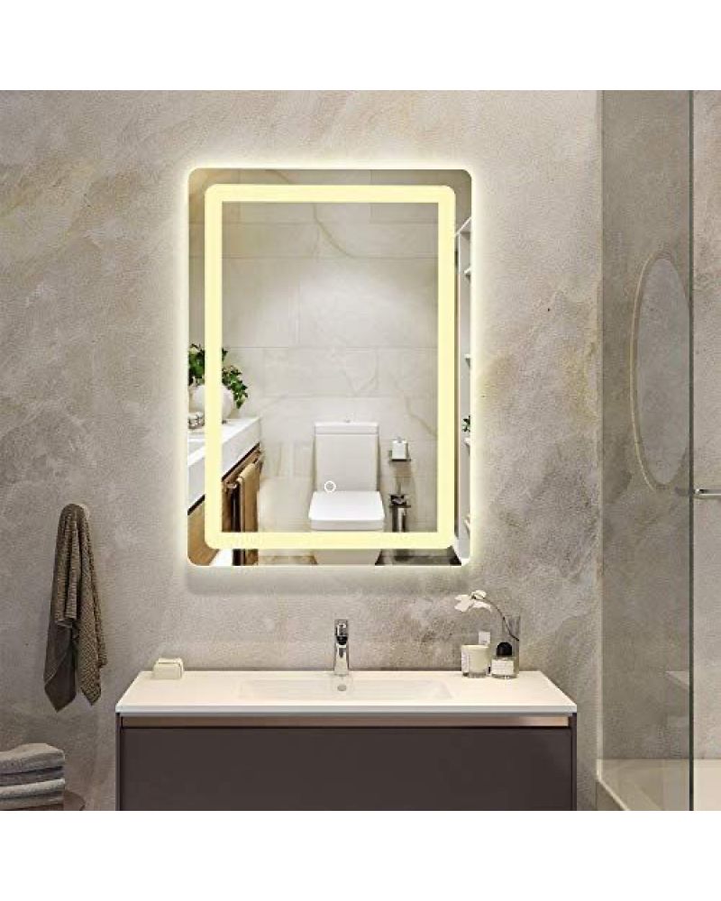 Dokunmatik Dimmer Özellikli LED Işıklı Banyo Aynası