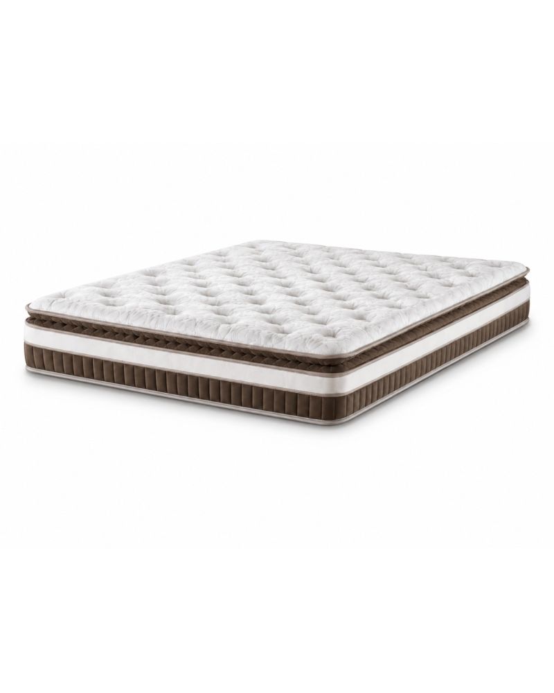 Bahama Premium Çift Kişilik Yatak Seti Ortopedik Pocket Yaylı Sandıklı Baza Başlık Takımı 30 cm
