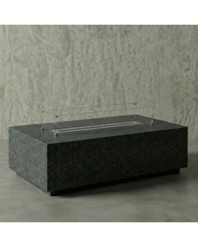 Rectangle Hafif Beton Ateş Çukuru - Antrasit