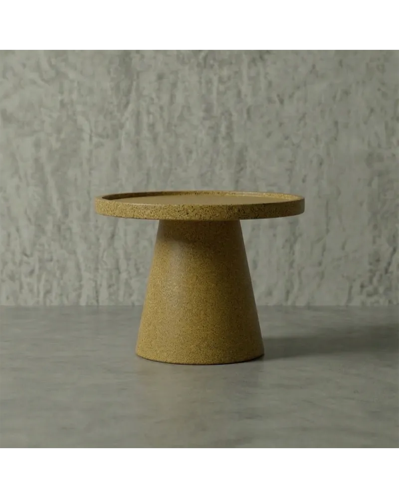 TRAY Hafif Beton Orta Sehpa - Sarı