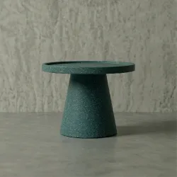 TRAY Hafif Beton Orta Sehpa - Yeşil