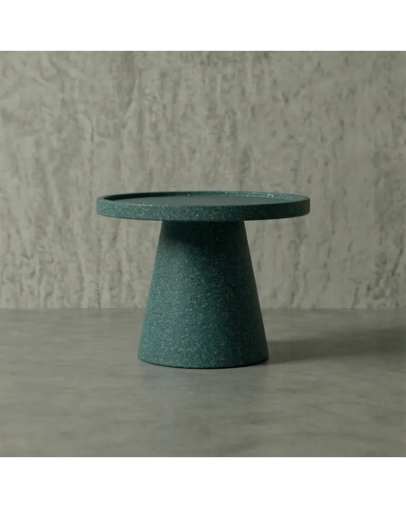 TRAY Hafif Beton Orta Sehpa - Yeşil