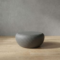PUFF Hafif Beton Orta Sehpa - Antrasit