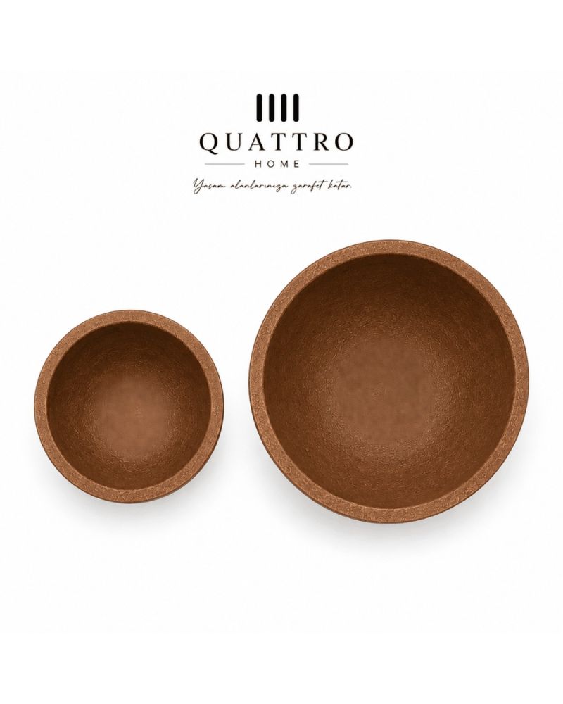 Quattro Home Natura Serisi Çanak Saksı İç ve Dış Mekan Saksı