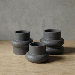 RING Hafif Beton Saksı - Antrasit