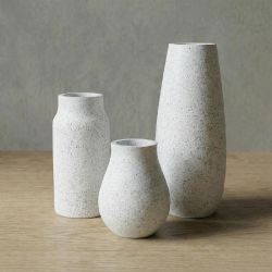 SORT Hafif Beton Saksı - Beyaz