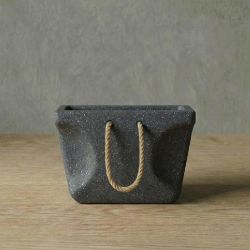 BAG Hafif Beton Saksı - Antrasit