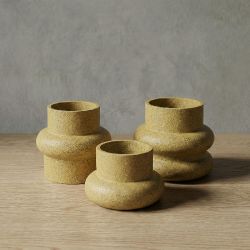 RING Hafif Beton Saksı - Sarı
