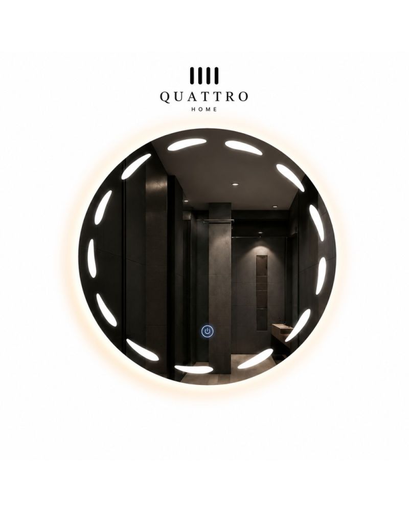 Eclipse Yuvarlak LED Ayna Dokunmatik Banyo Aynası