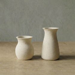 SAC Hafif Beton Saksı - Krem