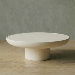 Durable Hafif Beton Orta Sehpa - Krem