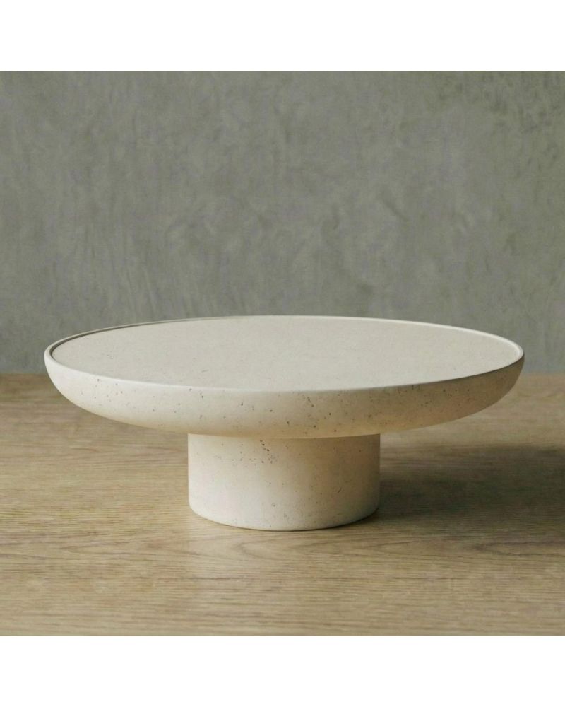 Durable Hafif Beton Orta Sehpa - Krem