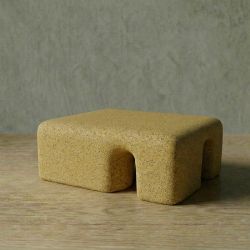 FOOT Hafif Beton Orta Sehpa - Sarı