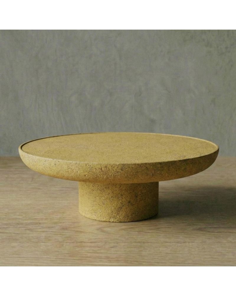 Durable Hafif Beton Orta Sehpa - Sarı