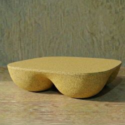FUN Hafif Beton Orta Sehpa - Sarı