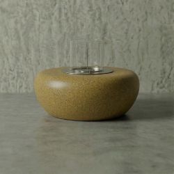 PUFF Hafif Beton Ateş Çukuru - Sarı